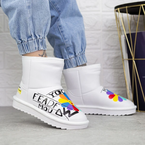 Női UG bakancs 2N9 Fehér » MeiShoes.ro