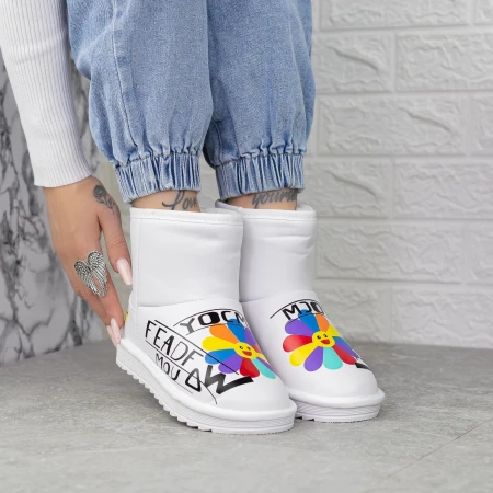 Női UG bakancs 2N9 Fehér » MeiShoes.ro