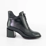 Vastag sarkú bokacsizma K5375-3178B Zöld » MeiShoes.ro