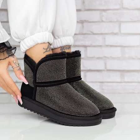 Női UG bakancs 2W33 Fekete » MeiShoes.ro