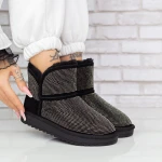 Női UG bakancs 2W33 Fekete » MeiShoes.ro