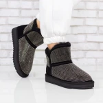 Női UG bakancs 2W33 Fekete » MeiShoes.ro