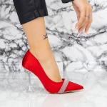 Stiletto cipő 2SY18 Piros » MeiShoes.ro