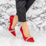 Stiletto cipő 2SY18 Piros » MeiShoes.ro