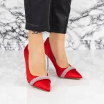 Stiletto cipő 2SY18 Piros » MeiShoes.ro