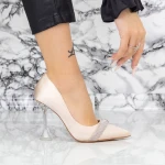 Stiletto cipő 2SY18 Bézs » MeiShoes.ro