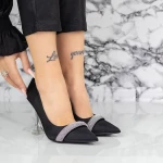 Stiletto cipő 2SY18 Fekete » MeiShoes.ro