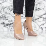 Stiletto cipő 2YZ1 Pezsgő » MeiShoes.ro