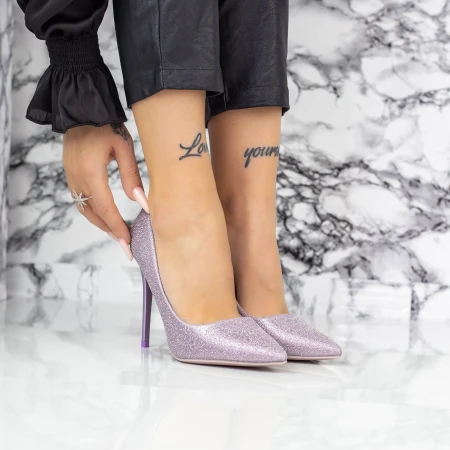 Stiletto cipő 2YZ1 Lila » MeiShoes.ro