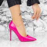 Stiletto cipő 2YZ1 Arany rózsaszín » MeiShoes.ro