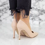 Stiletto cipő 2YZ5 Bézs » MeiShoes.ro