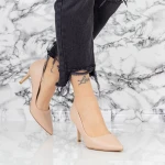 Stiletto cipő 2YZ7 Bézs » MeiShoes.ro