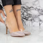 Stiletto cipő 2XKK6 Pezsgő » MeiShoes.ro