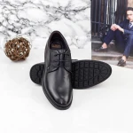 Elegáns férfi cipő 1D8058 Fekete » MeiShoes.ro