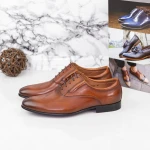 Elegáns férfi cipő 792-041 Barna » MeiShoes.ro