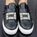 Női tornacipő 2B10 Fekete » MeiShoes.ro