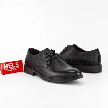 Elegáns férfi cipő 80709 Fekete » MeiShoes.ro