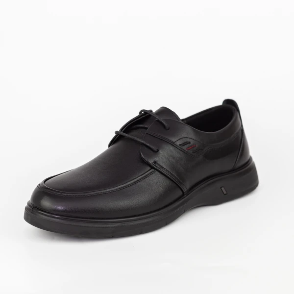 Elegáns férfi cipő 1D2531 Fekete » MeiShoes.ro