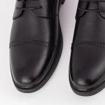 Elegáns férfi cipő 1D8635 Fekete » MeiShoes.ro