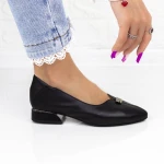 Női balerina cipő 11-211 Fekete » MeiShoes.ro