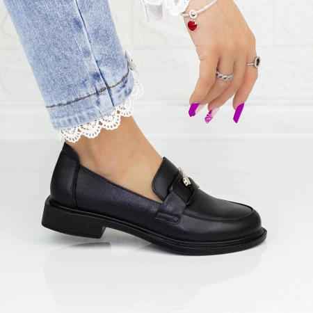 Női alkalmi cipő 11520-3 Fekete » MeiShoes.ro