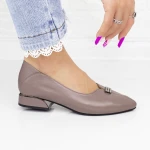 Női balerina cipő 11-211 Szürke » MeiShoes.ro