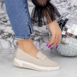 Női alkalmi cipő 2KM1 Bézs » MeiShoes.ro