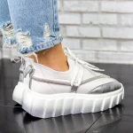 Női tornacipő P-20-51 Fehér » MeiShoes.ro