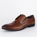 Elegáns férfi cipő 550-027D Barna » MeiShoes.ro