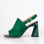 Vastag sarkú szandál K4340-3722A Zöld » MeiShoes.ro