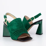 Vastag sarkú szandál K4340-3722A Zöld » MeiShoes.ro