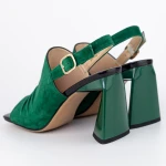 Vastag sarkú szandál K4340-3722A Zöld » MeiShoes.ro