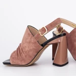 Vastag sarkú szandál K4340-3722B Rózsaszín » MeiShoes.ro