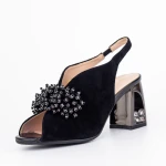 Vastag sarkú szandál KD815-2B Fekete » MeiShoes.ro