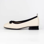 Női balerina cipő 6203-3 Krém » MeiShoes.ro