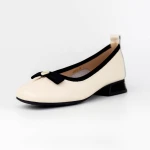 Női balerina cipő 6203-3 Krém » MeiShoes.ro