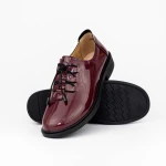 Női alkalmi cipő 2226G16 Burgundia » MeiShoes.ro