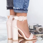 Vastag sarkú szandál XKK161A Nude » MeiShoes.ro