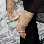 Vastag sarkú női szandál 2XKK38 Pezsgő » MeiShoes.ro