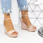 Női platform szandál 2HXS23 Nude » MeiShoes.ro