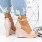 Női platform szandál 2HXS23 Nude » MeiShoes.ro