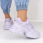Női sportcipő platformmal 2023-12 Lila » MeiShoes.ro