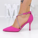 Stiletto cipő 3XKK15 Fukszia » MeiShoes.ro