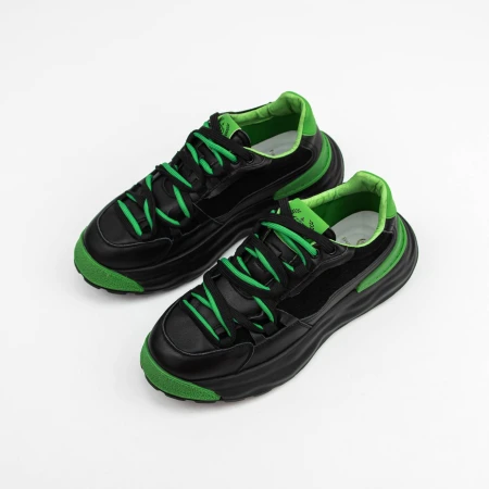 Férfi sportcipő 6636 Zöld » MeiShoes.ro