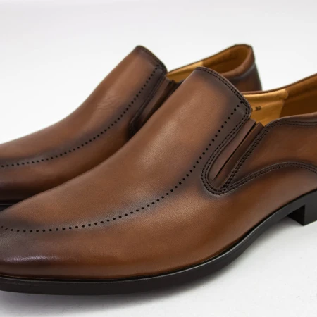 Elegáns férfi cipő 2130-50 Barna » MeiShoes.ro