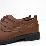 Elegáns férfi cipő D11152 Barna » MeiShoes.ro