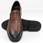 Elegáns férfi cipő WM822-5 Barna » MeiShoes.ro