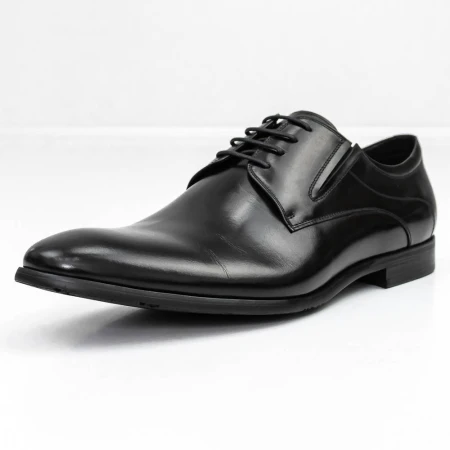 Elegáns férfi cipő 550-027D Fekete » MeiShoes.ro