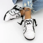 Női tornacipő 3WL37 Fehér » MeiShoes.ro