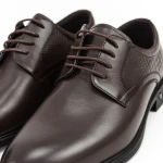 Elegáns férfi cipő 1D0502 Kávé » MeiShoes.ro